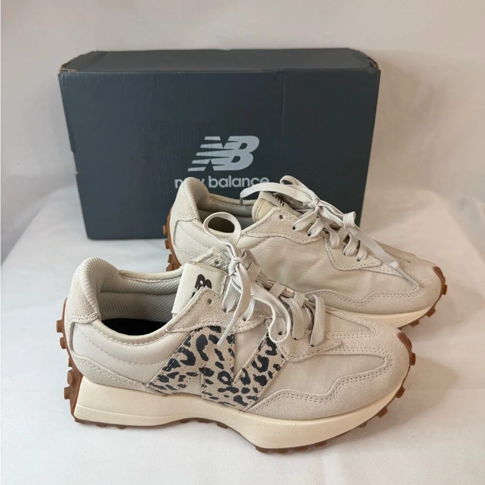 New Balance 327 Exclusive Sneakers Leopard Cheetah - Picture 4 of 15